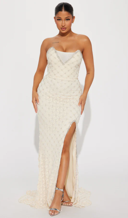Aurelia Embellished Maxi Dress - XL